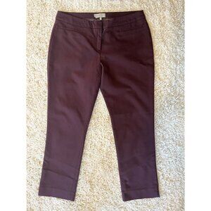 Hobbs London Eggplant Dress Pants 10